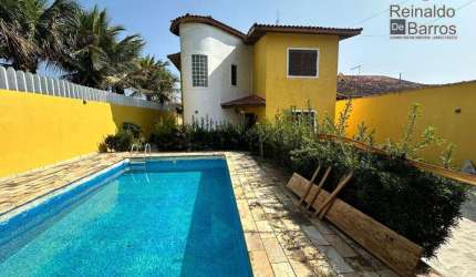 Sobrado com 4 dormitórios à venda, 207 m² por R$ 599.000,00 - Jequitibá - Itanhaém/SP
