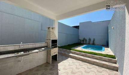 Lindo sobrado 2 suítes com piscina ,pé na areia em Mongaguá .