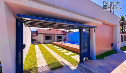 Casa com 4 dormitórios à venda, 120 m² por R$ 790.000,00 - Parque Jequitiba - Itanhaém/SP