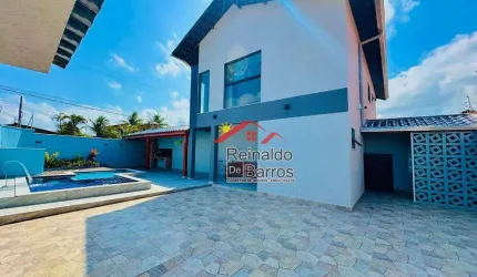 Casa com 3 dormitórios à venda, 117 m² por R$ 820.000 - Jardim Suarão - Itanhaém/SP