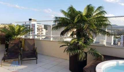 Cobertura à venda, 227 m² por R$ 2.400.000,00 - Itacorubi - Florianópolis/SC