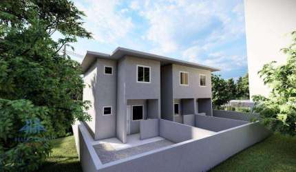 Casa com 2 dormitórios à venda, 69 m² por R$ 350.000,00 - Barra do Aririú - Palhoça/SC