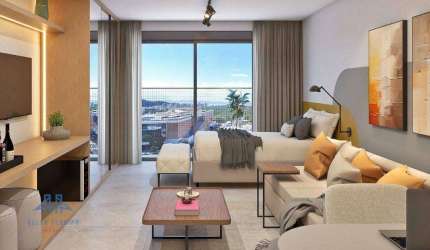 Studio com 1 dormitório à venda, 31 m² por R$ 392.862,29 - Santa Mônica - Florianópolis/SC