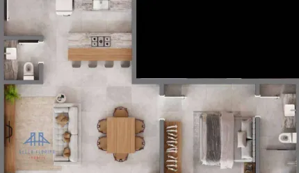 Apartamento com 1 dormitório à venda, 56 m² por R$ 594.000,00 - Barra da Lagoa - Florianópolis/SC