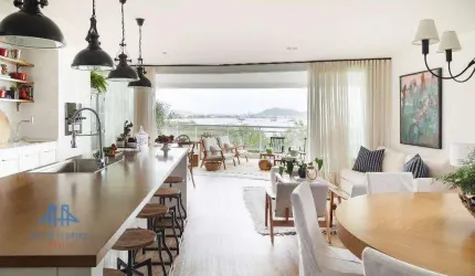 Apartamento com 4 dormitórios para alugar, 254 m² por R$ 19.877/mês - Cachoeira do Bom Jesus - Florianópolis/SC