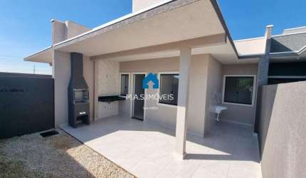 Casa 3 dormitórios para Venda em Fazenda Rio Grande, Eucaliptos, 3 dormitórios, 1 suíte