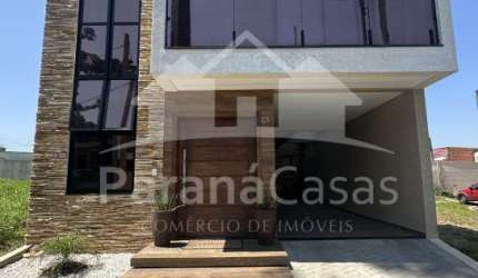 Casa em condomínio fechado com 3 quartos à venda na Rua Emanoel Voluz, 1301, Pinheirinho, Curitiba, 178 m2 por R$ 1.350.000