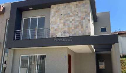 Casa em condomínio fechado com 3 quartos à venda na Rua Ângelo Tozim, 230, Campo de Santana, Curitiba, 122 m2 por R$ 720.000