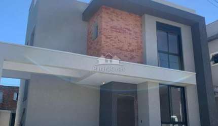 Casa em condomínio fechado com 3 quartos à venda na Rua Ângelo Tozim, 230, Campo de Santana, Curitiba, 121 m2 por R$ 699.000