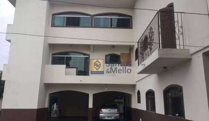 Sobrado com 3 dormitórios, 500 m² - venda por R$ 1.800.000,00 ou aluguel por R$ 7.200,00/mês - Parque Marajoara - Santo André/SP