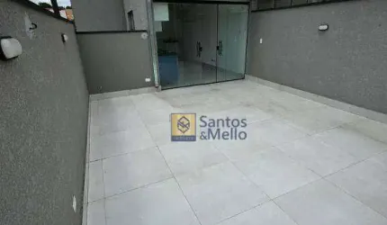 Cobertura com 2 dormitórios, 50 m² - venda por R$ 490.000,00 ou aluguel por R$ 3.280,00/mês - Jardim Santo Alberto - Santo André/SP