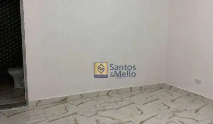 Casa com 1 dormitório para alugar, 40 m² por R$ 1.126,83/mês - Parque Marajoara - Santo André/SP