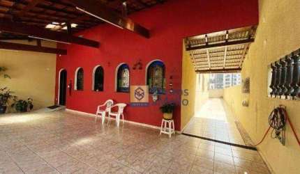 Casa com 3 dormitórios, 335 m² - venda por R$ 850.000,00 ou aluguel por R$ 4.720,00/mês - Parque Oratório - Santo André/SP