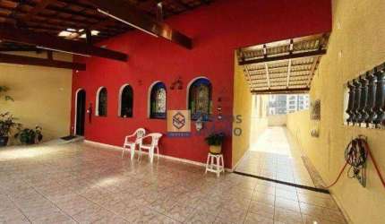 Casa com 3 dormitórios, 335 m² - venda por R$ 850.000,00 ou aluguel por R$ 4.720,00/mês - Parque Oratório - Santo André/SP