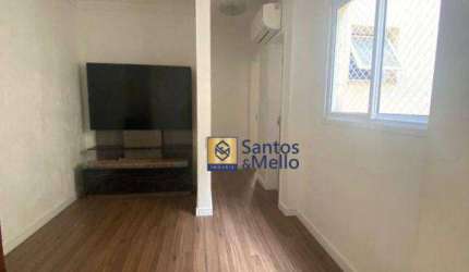 Cobertura com 2 dormitórios para alugar, 72 m² por R$ 2.106,82/mês - Parque das Nações - Santo André/SP