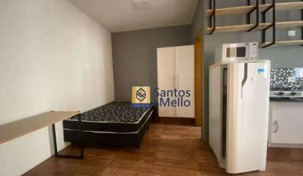 Kitnet com 1 dormitório para alugar, 35 m² por R$ 1.605,00/mês - Bangú - Santo André/SP