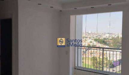 Apartamento com 2 dormitórios para alugar, 50 m² por R$ 3.110,00/mês - Rudge Ramos - São Bernardo do Campo/SP
