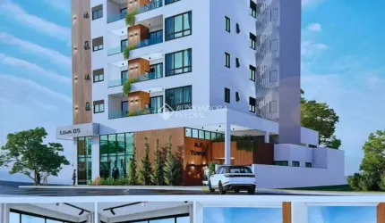 Apartamento com 1 quarto à venda na Rua Sybila Maria Mallmann, 1, Universitário, Lajeado, 43 m2 por R$ 308.211