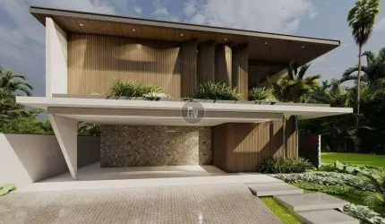 Casa em condomínio fechado com 4 quartos à venda na Avenida Governador Celso Ramos, 18, Jardim Dourado, Porto Belo por R$ 6.300.000