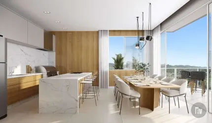 Apartamento com 3 quartos à venda na Avenida Marcio Ferreira de Mello e Silva, 70, Praia Brava, Itajaí por R$ 1.585.000