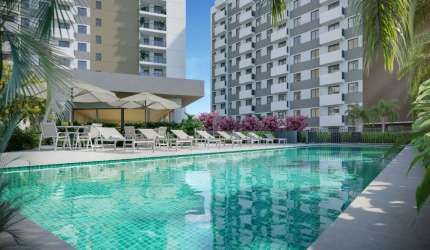 360 Park View 37 a 46m2, 2 dorm com Vaga e Varanda