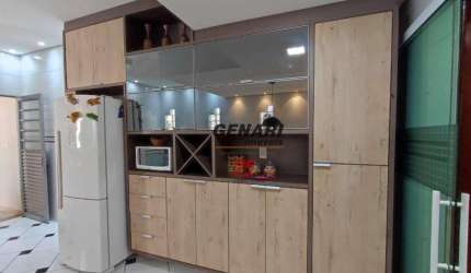 Sobrado com 3 Suítes à venda, 182 m² por R$ 650.000 - Jardim Hubert - Indaiatuba/SP