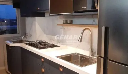 Apartamento com 2 dormitórios para alugar, 51 m² por R$ 3.057,29/mês - Recanto Campestre - Indaiatuba/SP