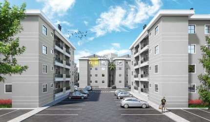 Apartamento com 2 dormitórios à venda, 58 m²- Vargem Do Bom Jesus - Florianópolis/SC