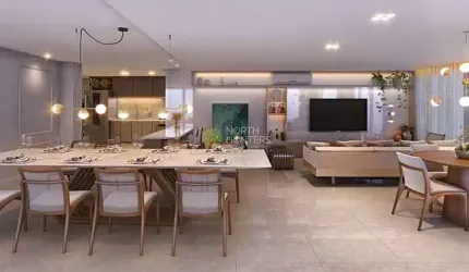 Apartamento de 2 dormitórios e 2 suítes com vista mar à venda  no João Paulo