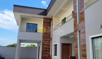 Casa averbada em condomínio fechado, semi mobiliada