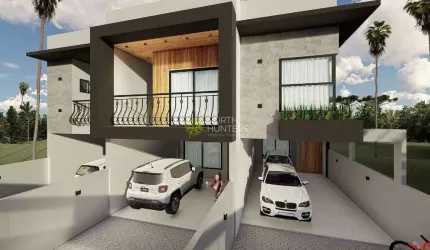 Casa com 3 dormitórios à venda, 142 m² por R$ 895.000 - Bom Retiro - Joinville/SC
