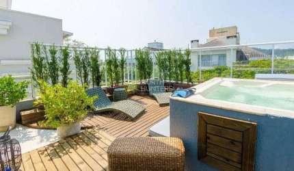 Apartamento Duplex com 3 dormitórios à venda, 310 m² por R$ 2.800.000,00 - Jurerê Internacional - F