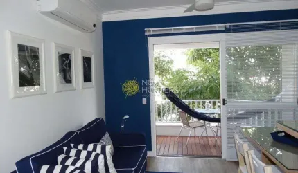 Apartamento com 1 dormitório para alugar, 60m² por R$850,00/dia - Jurerê Internacional - Florianópo