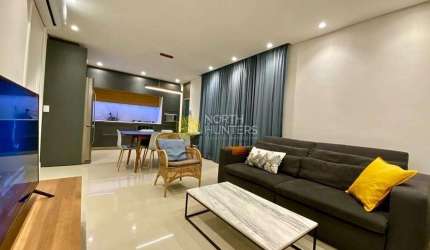 Apartamento mobiliado com 3 dormitórios, 116 m² - venda - Jurerê - Florianópolis/SC