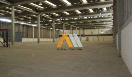 Galpão para alugar, 4468 m² por R$ 130.000,00 - Aparecidinha - Sorocaba/SP