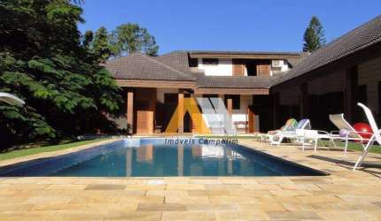 Casa com 4 dormitórios, 750 m² - venda por R$ 5.500.000,00 ou aluguel por R$ 23.000,00/ano - Lago Azul Condomínio e Golfe Clube - Araçoiaba da Serra/SP