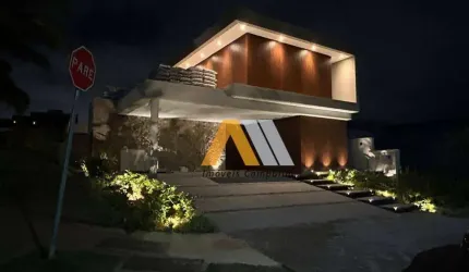 Casa com 4 dormitórios à venda, 405 m² por R$ 4.500.000 - Alphaville 3- Votorantim/SP