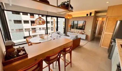 Apartamento Alto Padrão Mobiliado