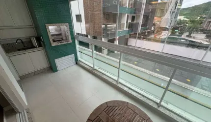 Apartamento 02 quartos mobiliado à venda no Residencial Atlântico, na Praia de Palmas em Governador Celso Ramos - Santa Catarina.