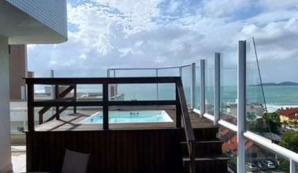 Apartamento Cobertura Duplex vista mar no Residencial Acropole em Bombinhas/Santa Catarina.