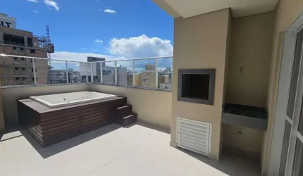 Cobertura Alto Padrão vista mar no Residencial Mar de Caravelas à venda na Praia Grande em Governador Celso Ramos - Santa Catarina