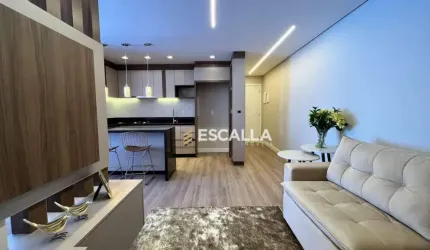 Apartamento com 2 Suítes e 2 Vagas Semimobiliado no Anita Garibaldi