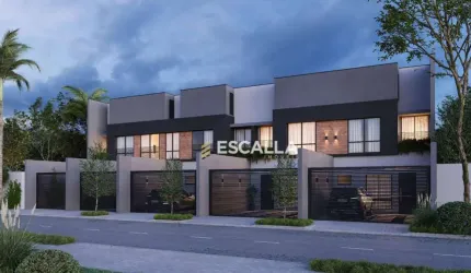 amplas casas duplex no coração do Anita Garibaldi com 01 suíte e mais 02 quartos