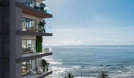 Exclusivos Apartamentos a venda, a Beira-Mar na Praia de Tabuleiro em Barra Velha-SC