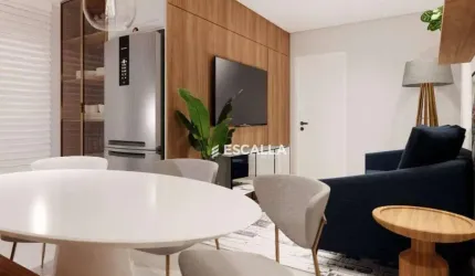 Apartamento com 1 Suíte e Escritório a Venda no Anita Garibaldi.