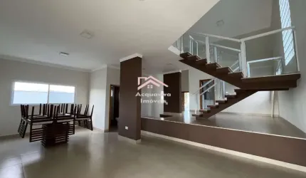 Casa em condomínio fechado com 3 quartos para alugar no Jardim Celani, Salto , 239 m2 por R$ 6.000