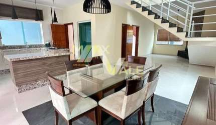 Sobrado com 3 dormitórios para alugar, 300 m² por R$ 5.000,00/mês - Villa Branca - Jacareí/SP