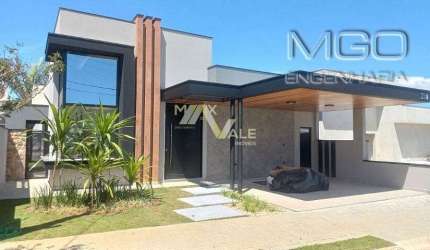 Casa com 3 dormitórios à venda, 163 m² por R$ 1.320.000 - Condomínio Reserva Rudá - São José dos Ca