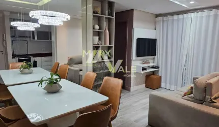 Apartamento com 3 dormitórios à venda, 65 m² por R$ 590.000 - Villa Branca - Jacareí/SP