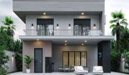 Casa em condomínio fechado com 4 quartos à venda na Estrada Francisco Pagoto, 1322, Residencial Aziz Louveira, Louveira, 263 m2 por R$ 1.780.000